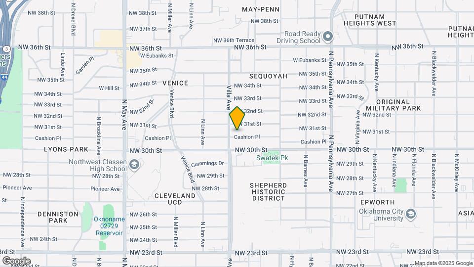 2433 Cashion Pl Map and Location Details