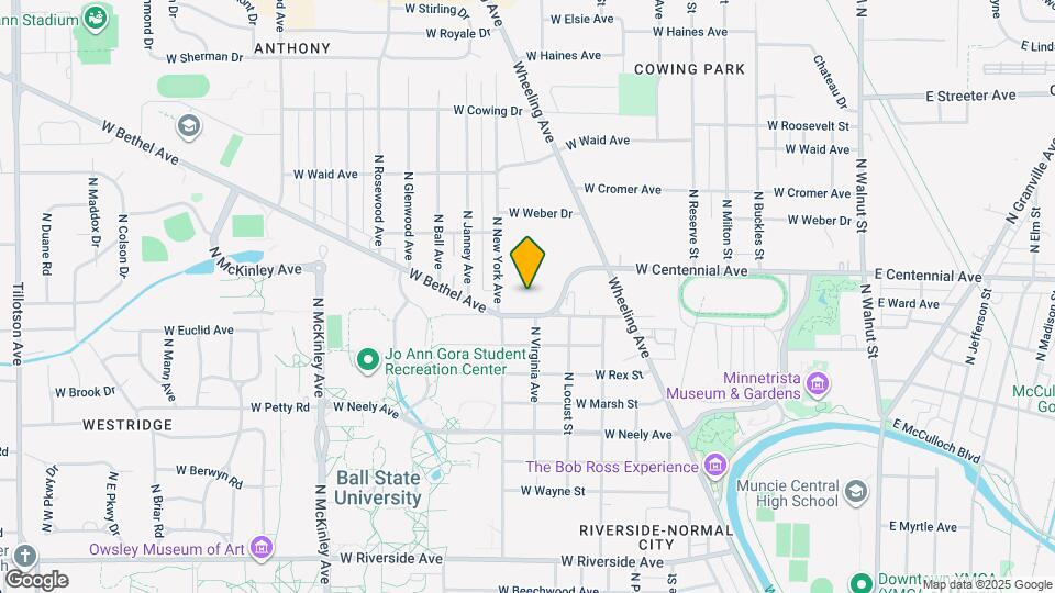 1204 W Bethel Ave Map and Location Details