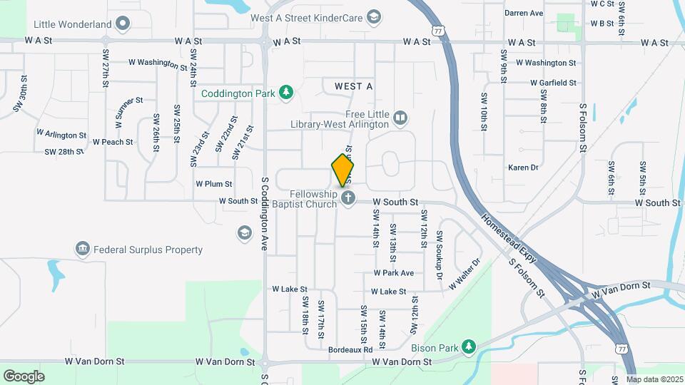 2007 SW 16th St Map and Location Details