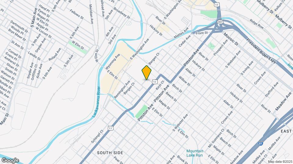 909 Slocum Ave Map and Location Details