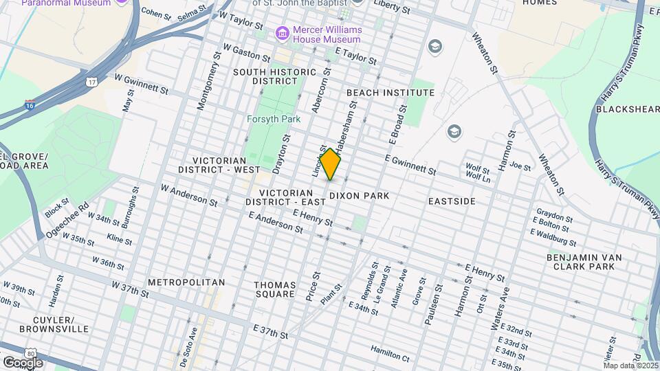 402 E Park Ave Mapa y Detalles de la Ubicación