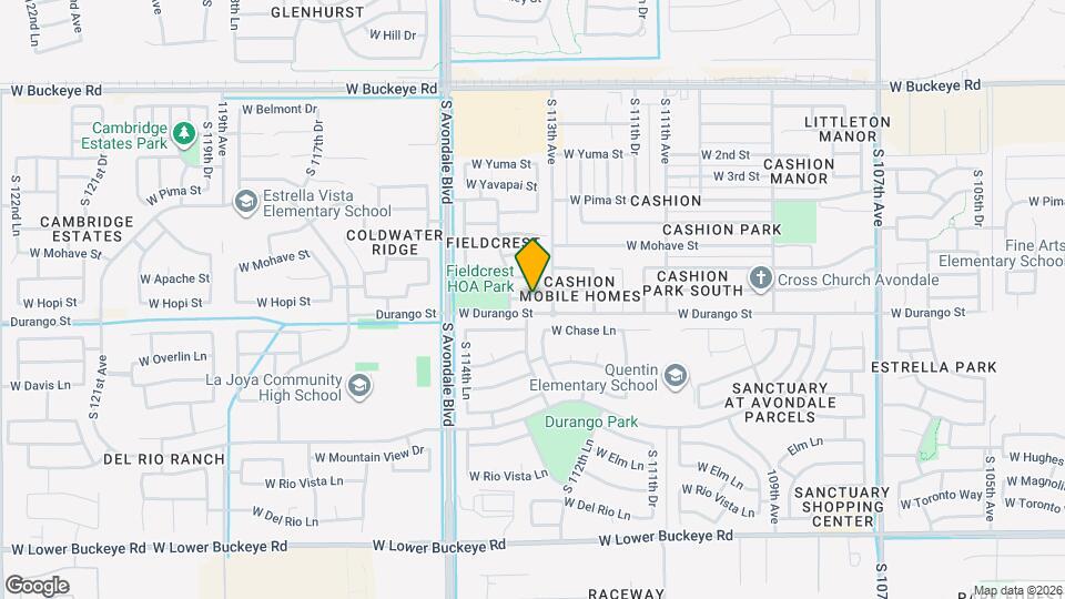 11235 W Hopi St Map and Location Details