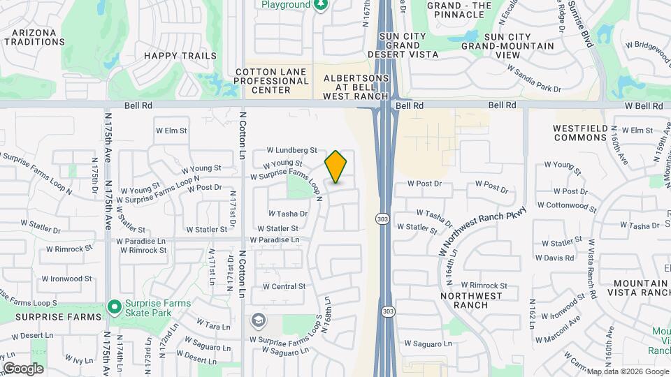 16860 W Cottonwood St Mapa y Detalles de la Ubicación