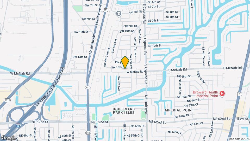 275 SW 15th St Map and Location Details