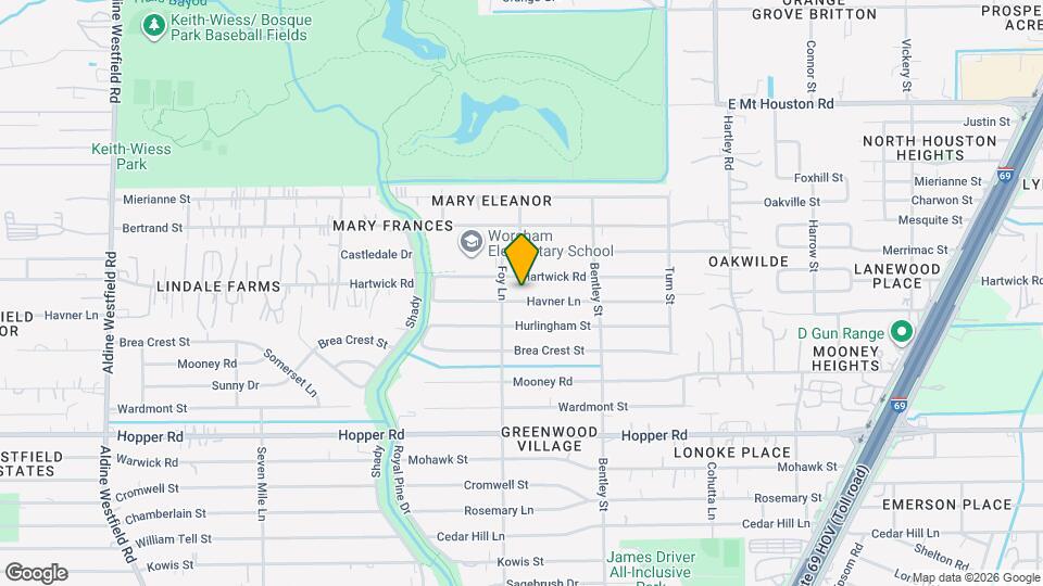 3115 Havner Ln Map and Location Details