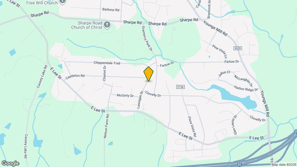 2205 Lannigan Dr Map and Location Details