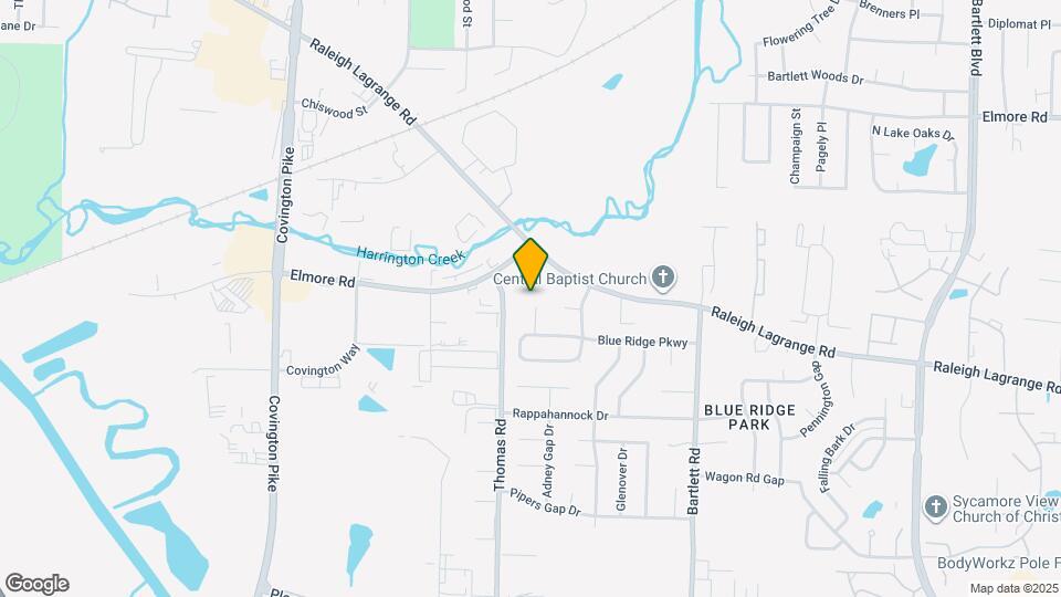 2173 Blueridge Cove Map and Location Details