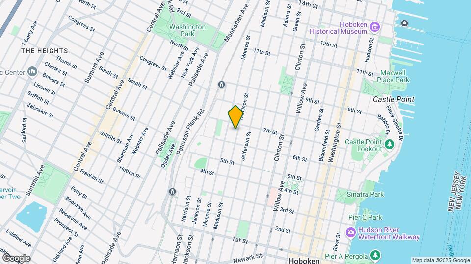 618 Madison St Map and Location Details