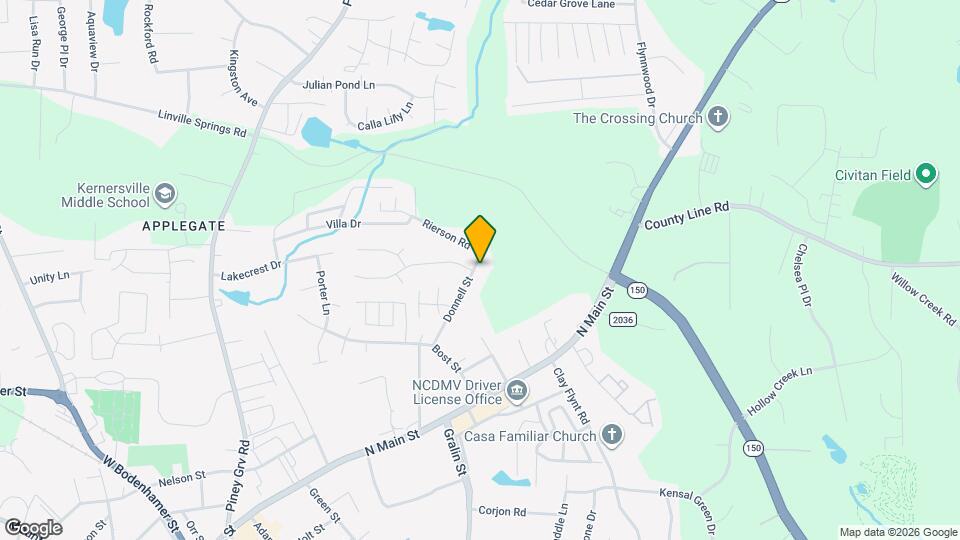 842 Donnell St Map and Location Details