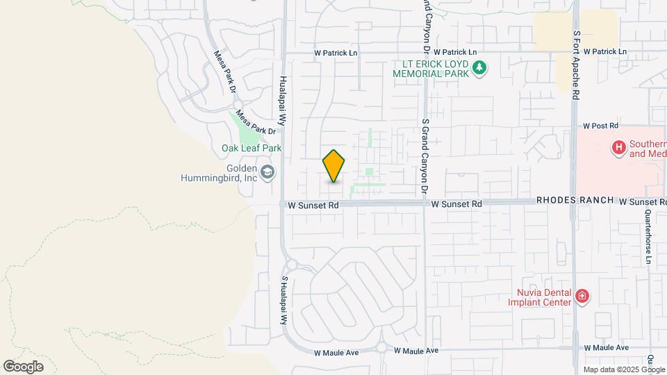 6462 Lovett Canyon St Map and Location Details