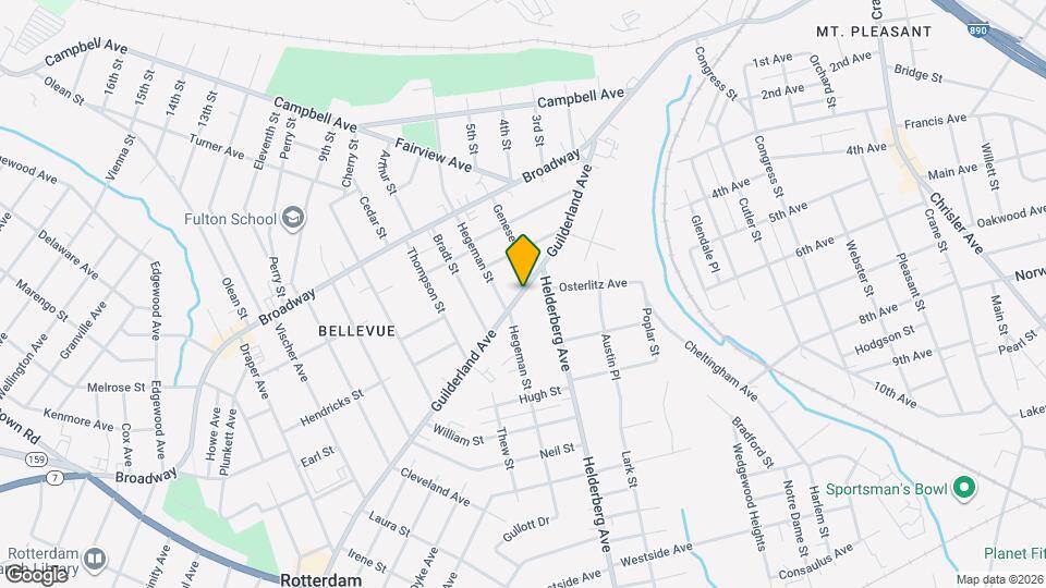 2036 Guilderland Ave Map and Location Details