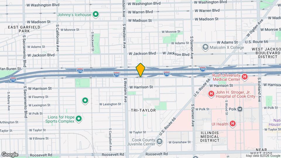 502 S Oakley Blvd, Unit A Map and Location Details