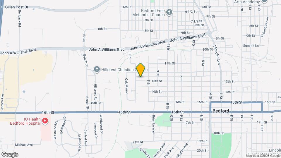 2021 13th St Map and Location Details