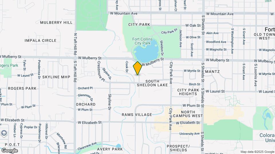 521 S Bryan Ave Map and Location Details