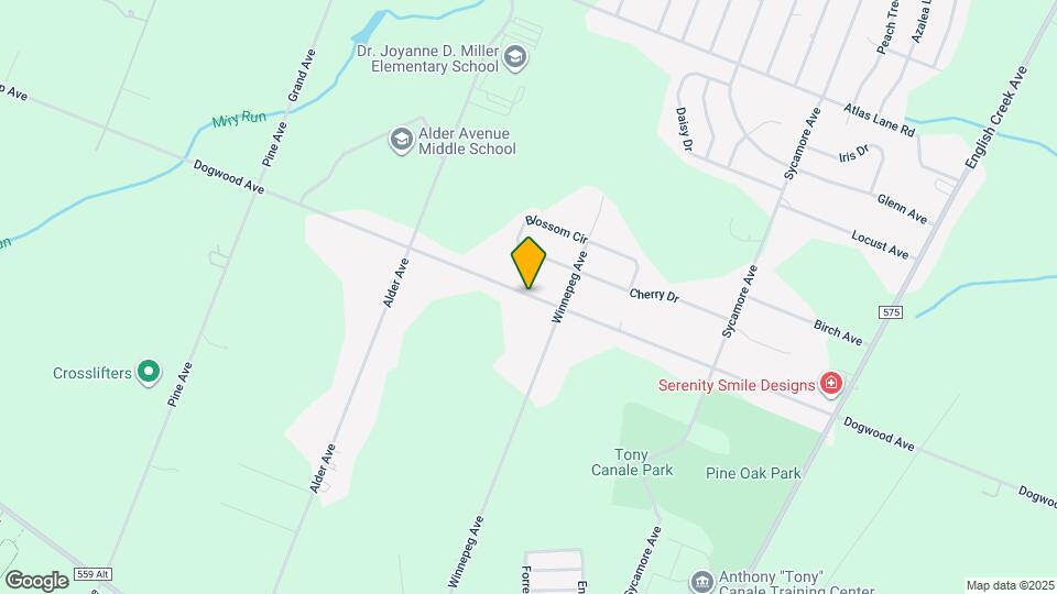 321 Dogwood Ave Map and Location Details