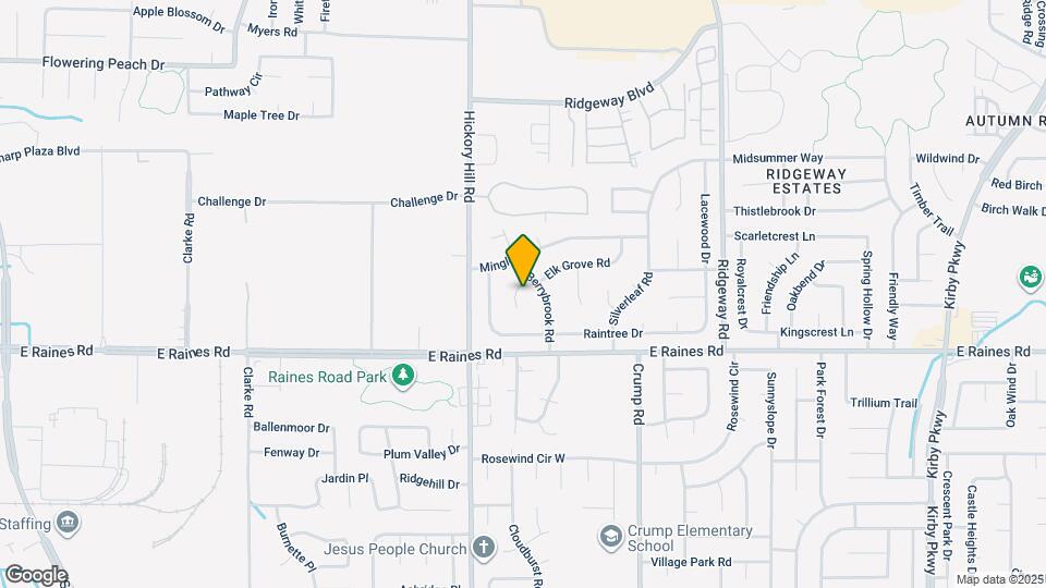 4094 Berrybrook Cove Map and Location Details