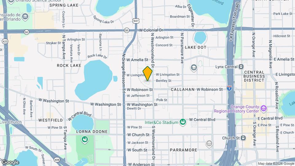 1016 Bentley St Map and Location Details