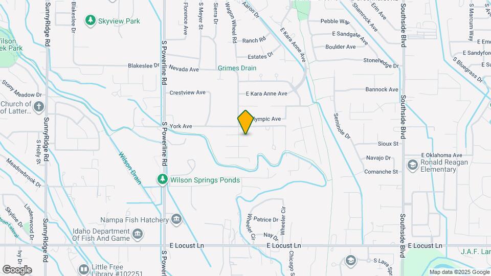 2013 E Explorer Pl Map and Location Details