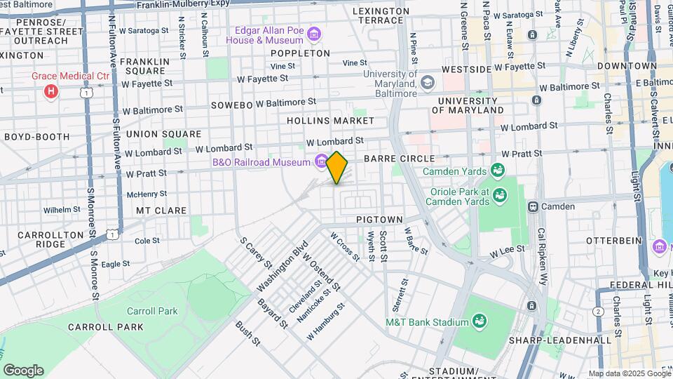 853 McHenry St Map and Location Details