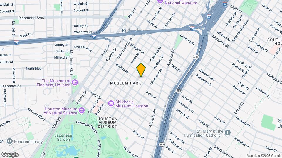 4921 Crawford St Map and Location Details