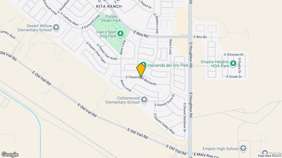 9970 E Paseo San Bernardo Mapa y Detalles de la Ubicación