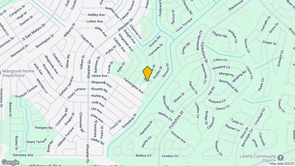 3411 Dryden St Map and Location Details