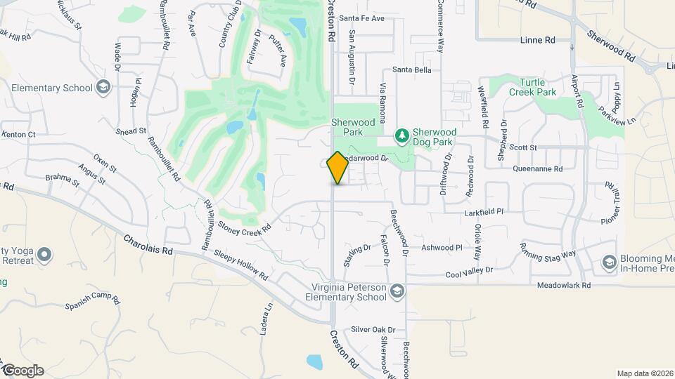 102 Myrtlewood Dr Map and Location Details