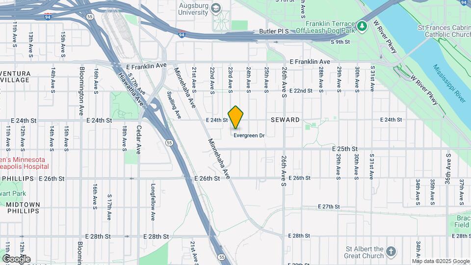 2417 23rd Ave S Map and Location Details