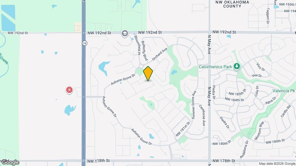 3320 NW 187th Terrace Map and Location Details