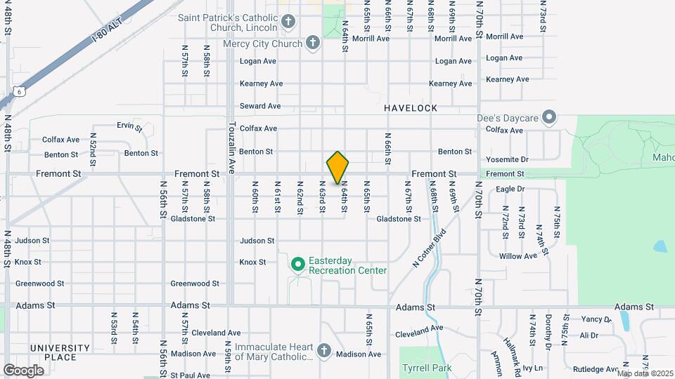 6338 Hartley St Map and Location Details