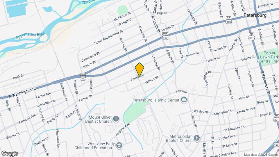 1044 Farmer St Map and Location Details