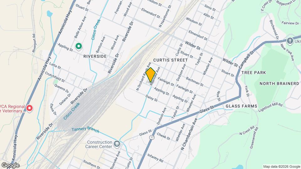 1915 Appling St Mapa y Detalles de la Ubicación