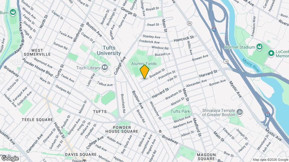 122 Bowdoin St Map and Location Details