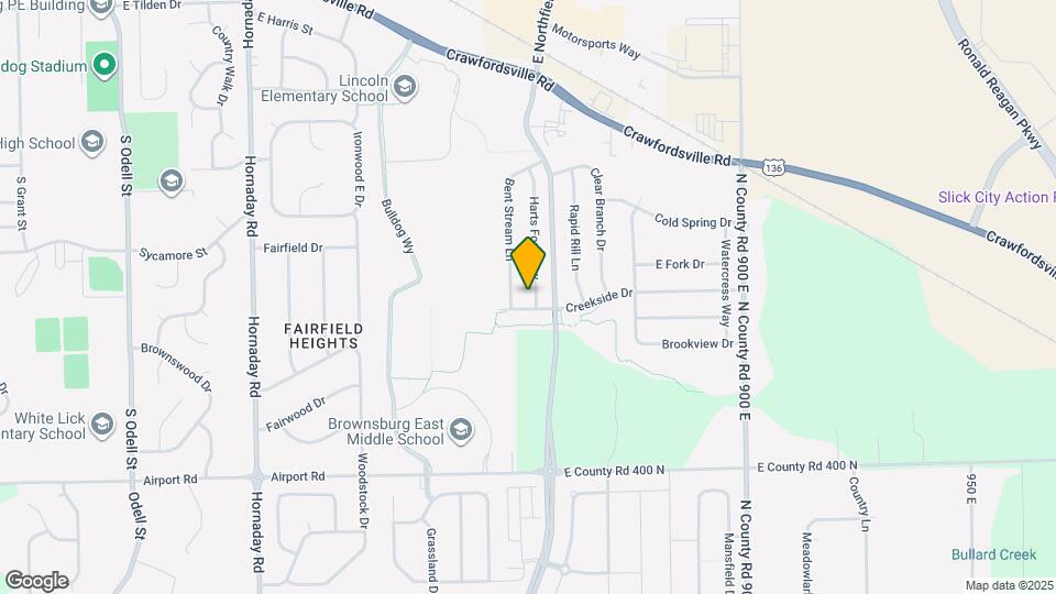 360 Harts Ford Way Mapa y Detalles de la Ubicación