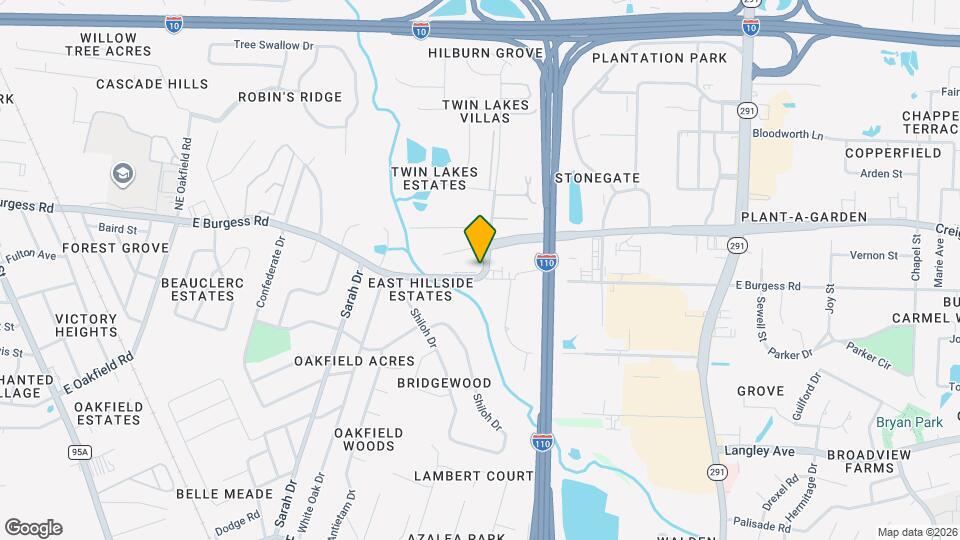 464 E Burgess Rd Mapa y Detalles de la Ubicación