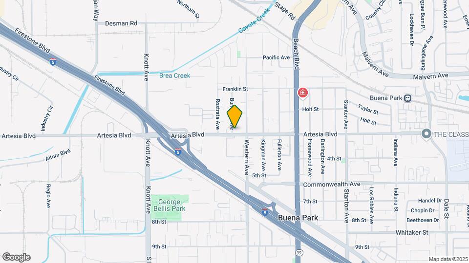 7411 Artesia Blvd Map and Location Details