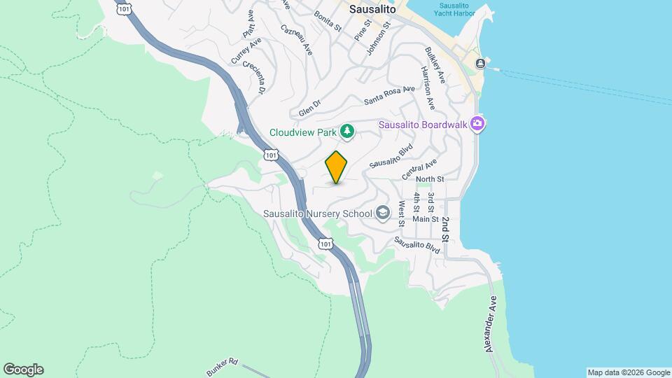 127 Prospect Ave Map and Location Details