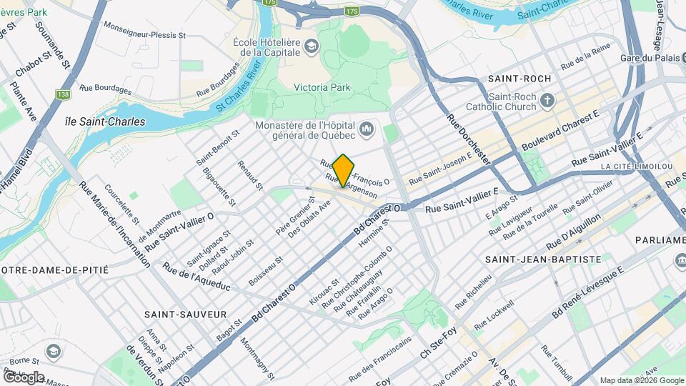 184-190 Saint-Vallier Rue O Map and Location Details