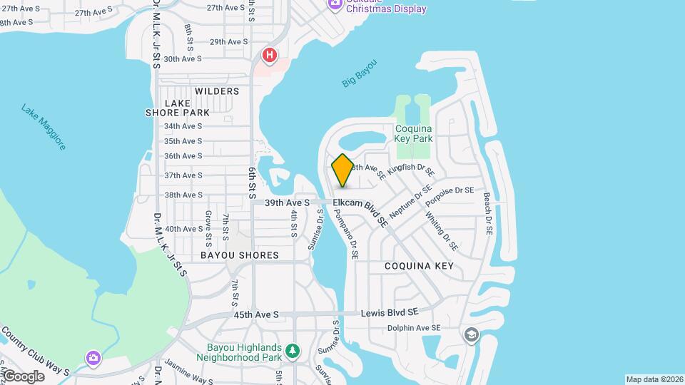 110 Coquina Bay Drive Map and Location Details