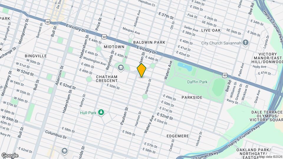 620 E 48th St Map and Location Details