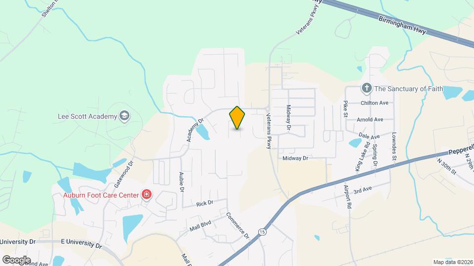 1408 Southwick Ln Map and Location Details