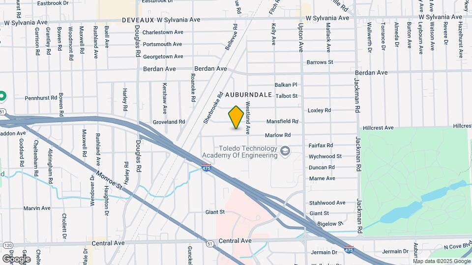 2126 Marlow Rd Mapa y Detalles de la Ubicación