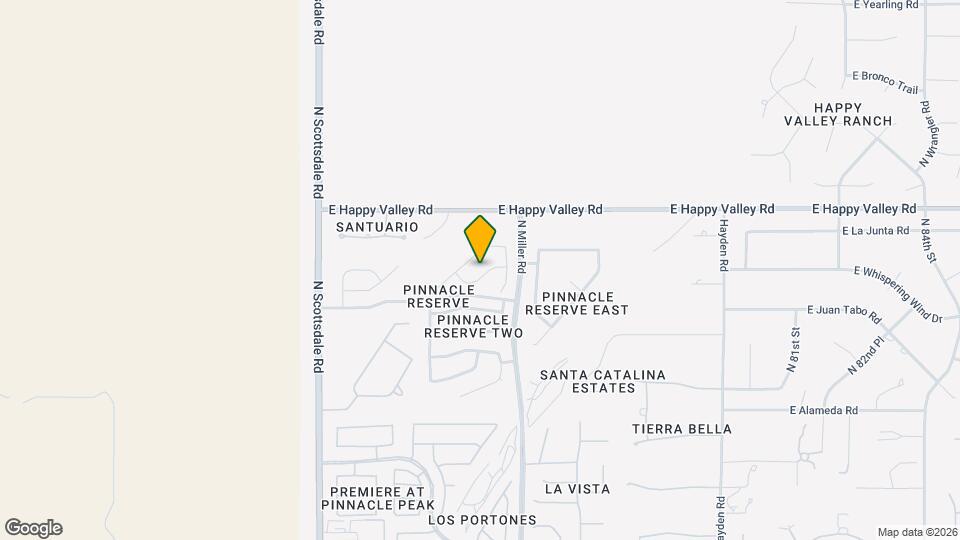 7520 E Desert Vista Rd Map and Location Details
