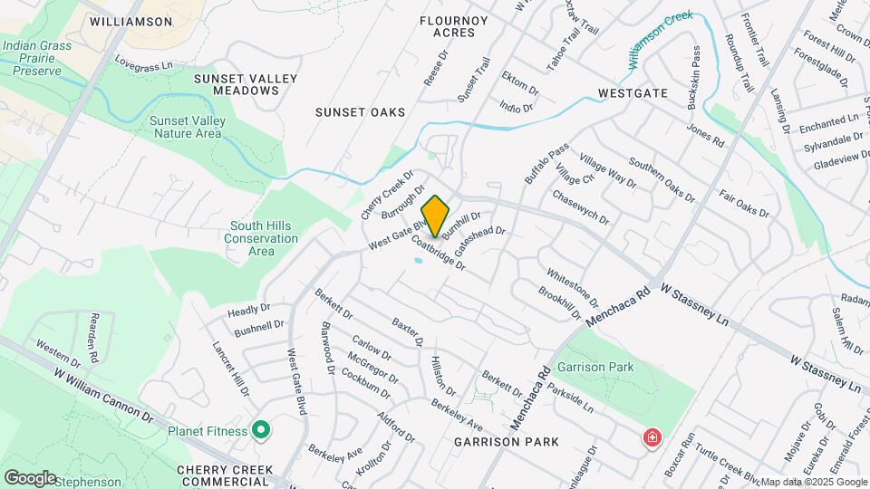 2608 Coatbridge Dr Map and Location Details