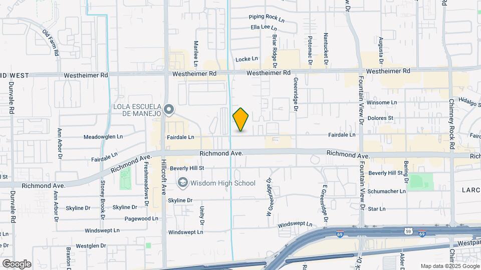 6324 Fairdale Ln Map and Location Details