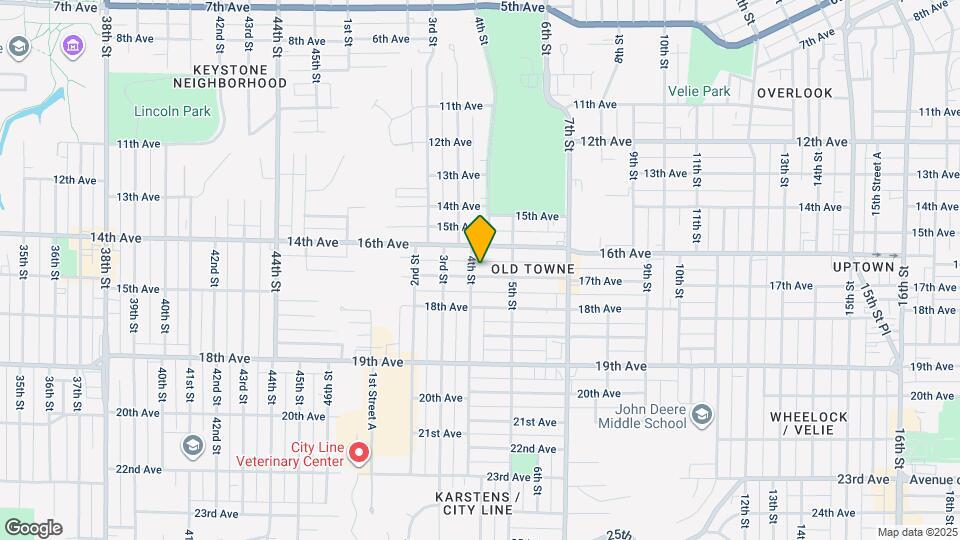 407 17th Ave Map and Location Details