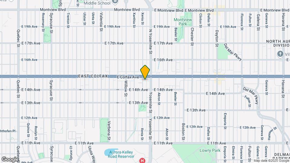 1474 Xenia St Map and Location Details