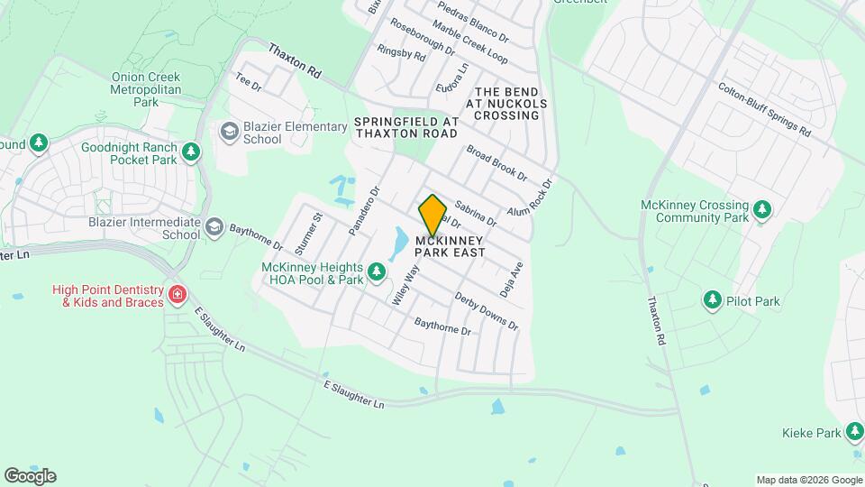 8613 Wiley Way Map and Location Details