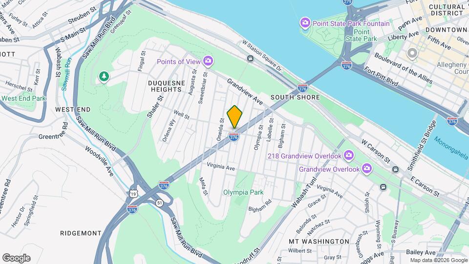 195 Meridan St Map and Location Details