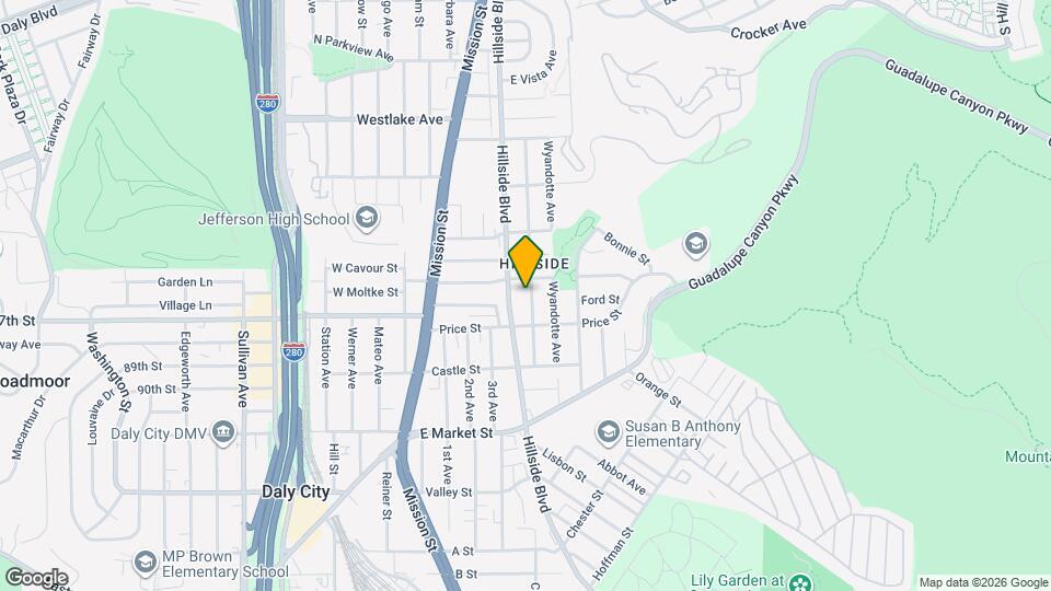 342 Abbot Ave Map and Location Details